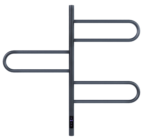 Полотенцесушитель Vincea VTD-1R2CGE 52х79 электрический графит - фото 3