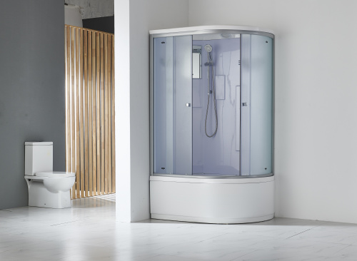 Душевая кабина Timo Standart T-5520R-T-CT55 120х85 асимметричная с крышей - фото 3