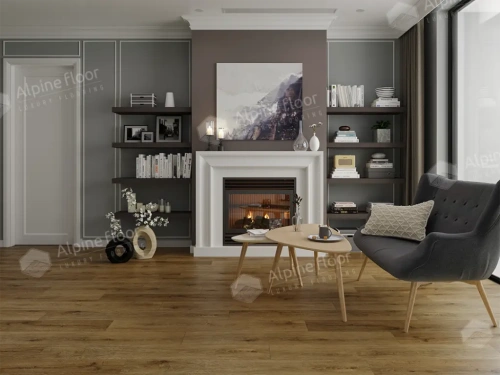 SPC ламинат Alpine Floor Eclipce Super Matt ECO 21-31 Энигма толщина 0.4 см 43 класс 1220х183 - фото 2