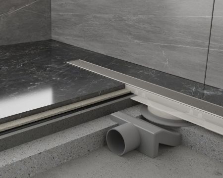 Душевой лоток Plumberia Selection PSM MODULAR PSM50MT 50х5 нержавеющая сталь