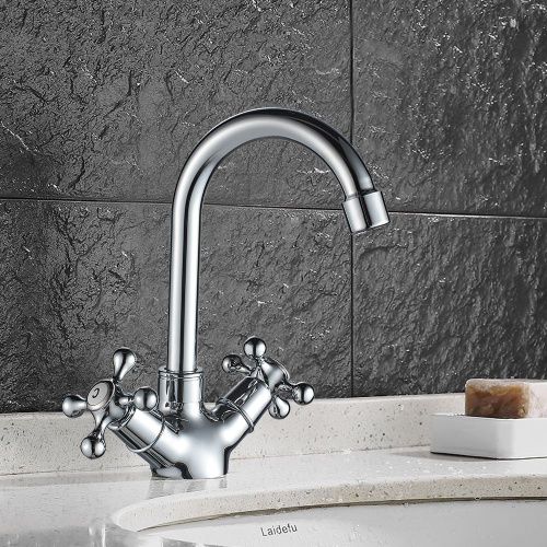 Смеситель WesnaArt Rassvet RAS02-230 на раковину хром - фото 3