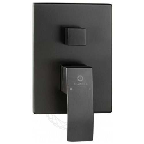 Душевая система Filarete FL1012BG встраиваемая в стену цвет графит - фото 4