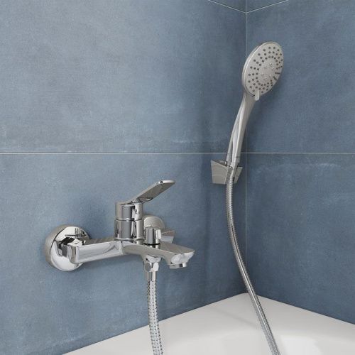 Смеситель для ванны Milardo Enjoy ENJSB00M02 настенный хром - фото 2