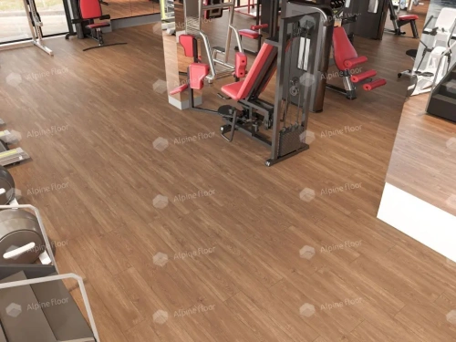 Кварцвиниловый ламинат Alpine Floor Sequoia ECO 6-12 LVT Секвойя Тёмная толщина 0.32 см 43 класс 1219,2х184,15 - фото 2