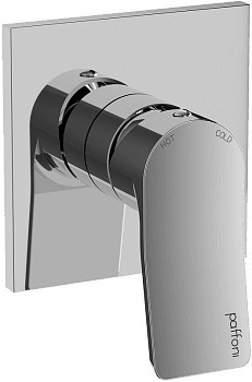Смеситель для душа Paffoni Tilt TI010ST/M встраиваемый в стену сталь
