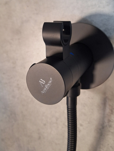 Гигиенический душ со смесителем AltroBagno BM AltroBagnoOggetto060402MB черный матовый - фото 5