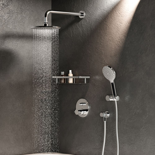 Душевая система Am.Pm X-Joy FT85A1RH10 встраиваемая в стену с термостатом - фото 3