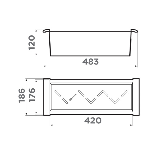 Коландер Omoikiri CO-04-LG 4999056 - фото 2