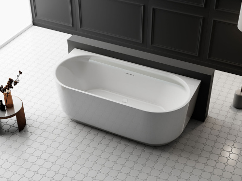 Ванна акриловая Vincea VBT-621B 170х80 отдельностоящая овальная