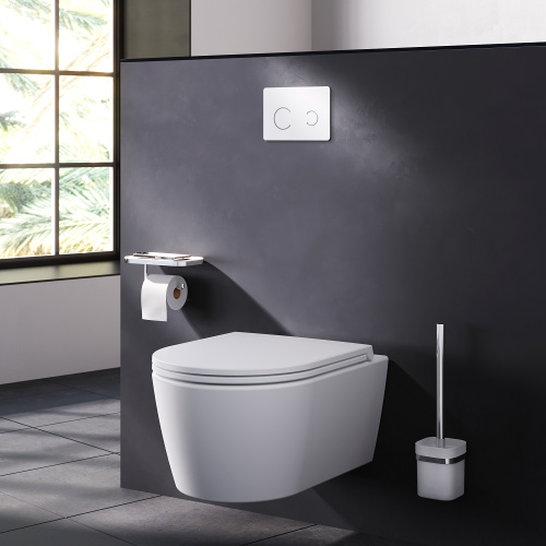 Клавиша смыва сенсорная Am.Pm Touch Pro I0450B01 цвет белый - фото 3