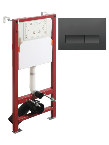 Инсталляция для унитаза с клавишей смыва Agger ACC500+APB0244 - фото 2