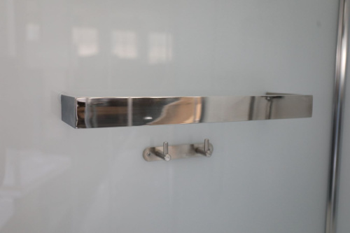 Душевая кабина Cerutti SPA VIVA101 100х100 четверть круга с крышей ориентация универсальная - фото 5