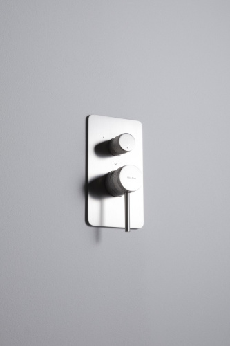 Смеситель для ванны с душем Allen Brau Priority 5.31A11-BN встраиваемый в стену никель - фото 5