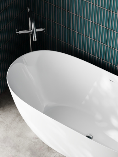 Ванна акриловая Teymi Lina T130203 170х75 отдельностоящая овальная без ножек - фото 4