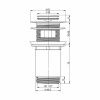 Донный клапан Wellsee Drainage System 182129000 хром