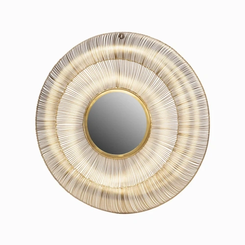 Зеркало в ванную Cosmo Tage MHC-11486 82х82 цвет золото - фото 2