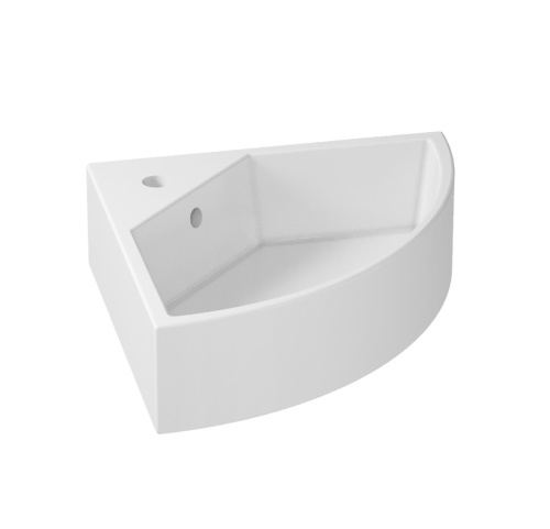 Раковина из сантехнического фарфора Galassia M2 5202 45х45 подвесная цвет белый - фото 2