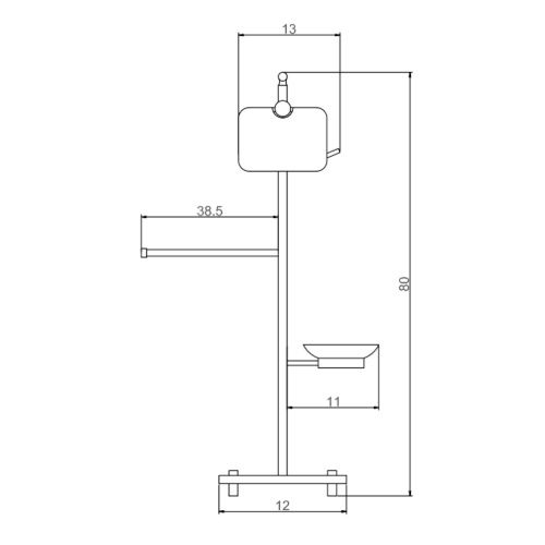Стойка Savol S-00A04 - фото 3