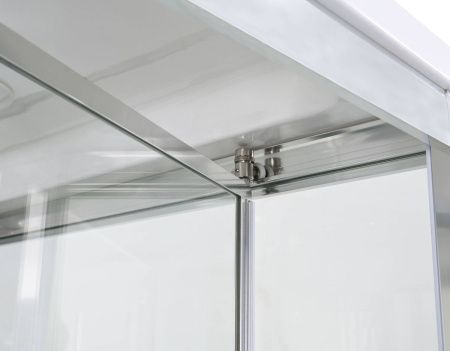 Душевая кабина AvaCan V V2810LED 100х80 прямоугольная с крышей ориентация универсальная