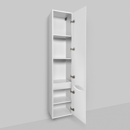 Шкаф-пенал Am.Pm Like M80CHR0356WG 35х30х175 подвесной цвет белый - фото 5