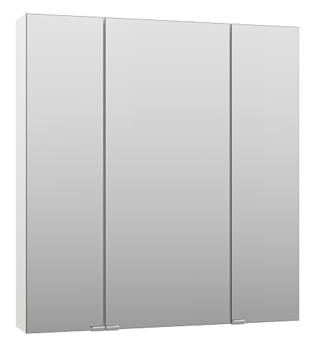 Зеркало-шкаф Misty Аура Э-Аур02075-01 75х15х80 подвесной цвет белый - фото 5
