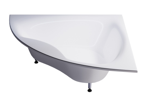 Ванна из литьевго мрамора Astra-Form Виена 01010022 150х150 угловая асимметричная с ножками - фото 3