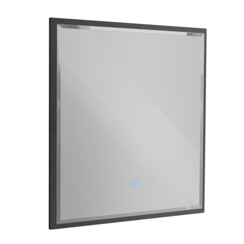 Зеркало в ванную Cezares CZR-SPC-INT-800-900-LED-TCH-WARM-TIT 80х90 цвет серый - фото 2