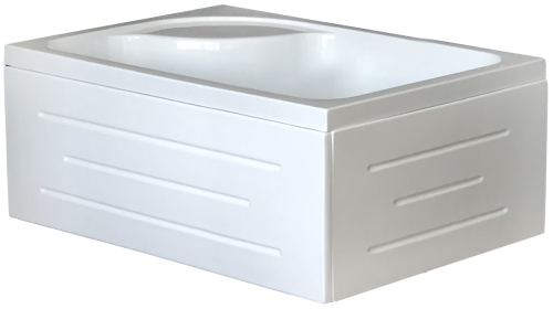 Душевой поддон Royal Bath BP RB8100BP-L 100х80 акрил белый с ножками