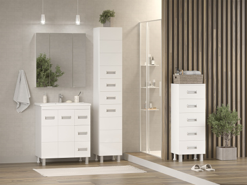 Тумба под раковину Misty Селена П-Сел01075-01Пр3Я 74х44х72 напольная - фото 5