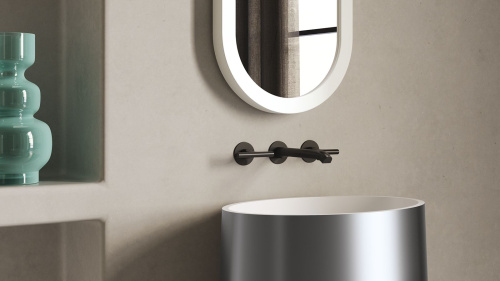 Раковина из искусственного камня Zenon Elipse 4000.000.000.000.39675 54х36 напольная цвет белый матовый - фото 4