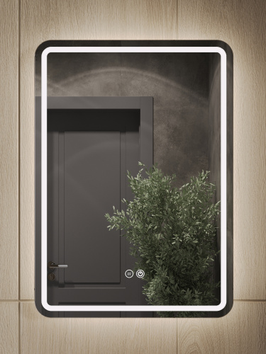 Зеркало в ванную Orange Nature ONP-60ZE 60х80 цвет бежевый - фото 3