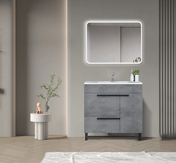 Тумба с раковиной Parly Gill Gill80 80х46х84 подвесная