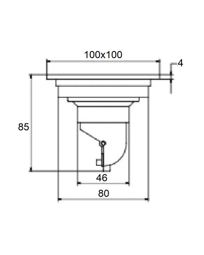 Душевой трап Orange TR01-003b напольный - фото 3