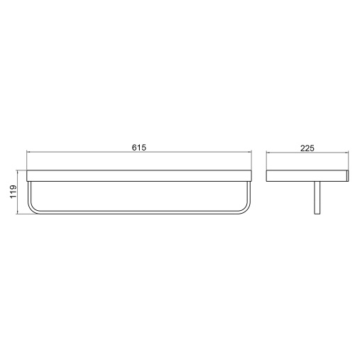 Полка Timo Petruma 15258/13 - фото 4