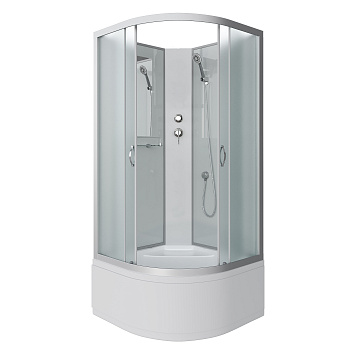 Душевая кабина Niagara Classic 23071424BK 80х80 четверть круга без крыши ориентация универсальная