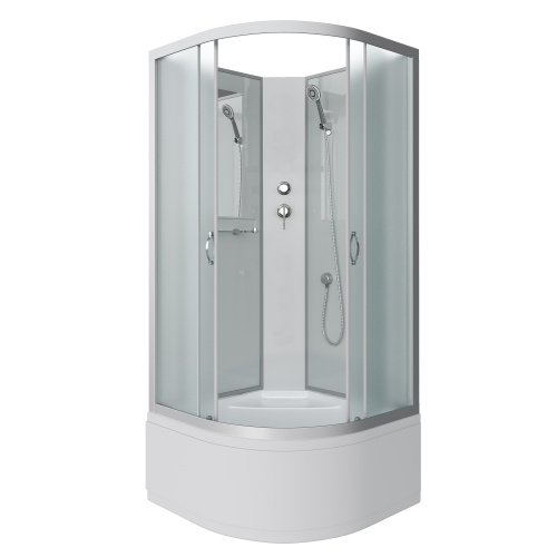 Душевая кабина Niagara Classic 23071424BK 80х80 четверть круга без крыши ориентация универсальная