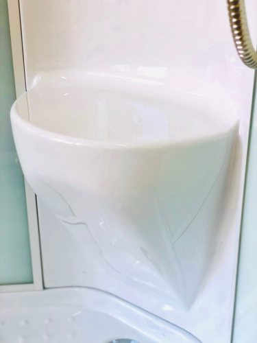 Душевая кабина Royal Bath НК RB90HK6-WT 90х90 четверть круга с крышей ориентация универсальная - фото 4