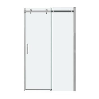 Душевая дверь Grossman Classic 100.K33.04.130.10.00 130х195 стекло прозрачное профиль хром глянцевый