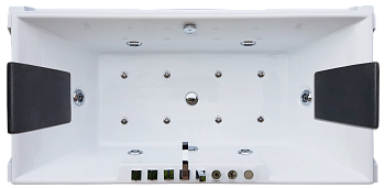 Ванна акриловая гидромассажная Royal Bath TRIUMPH RB665101DL 172х87 пристенная прямоугольная с каркасом