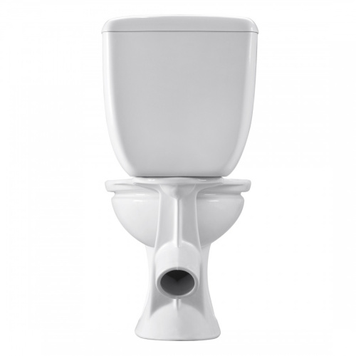 Унитаз-компакт напольный с бачком Santeri Виктория 1P3016S0000BF белый с сиденьем каскадный смыв - фото 5
