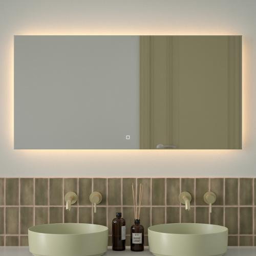 Зеркало в ванную Defesto GLOW DF 2518SH 120х60 - фото 3