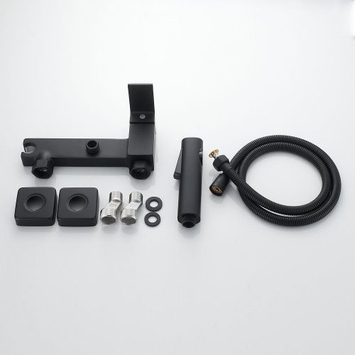 Гигиенический душ со смесителем Shevanik S96H S9605H-1 черный - фото 4