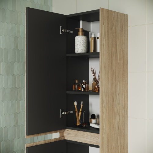 Шкаф-пенал Sancos Cento PCN35KE 35х30х160 подвесной цвет карпатская ель - фото 4