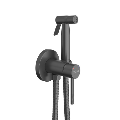 Гигиенический душ Cezares RELAX RELAX-DIF-NOP черный матовый - фото 2