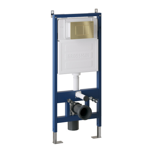 Клавиша смыва механическая Grossman Classic 700.K31.04.32M.32M цвет золото - фото 3