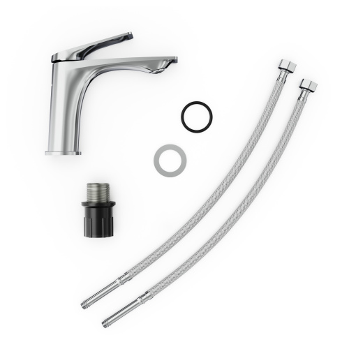 Смеситель Tokito MITSUISHI TOK-MIT-1011 на раковину хром - фото 4