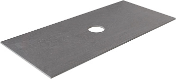 Столешница Allen Brau Reality 1.32025.GR-S 101х46 накладная цвет серый