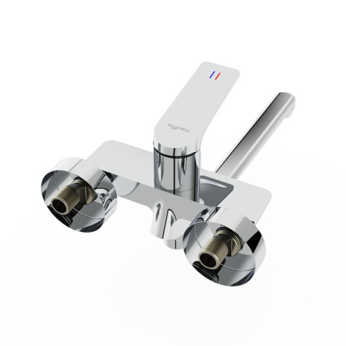 Смеситель для ванны Tokito MITSUISHI TOK-MIT-1015 настенный хром - фото 3