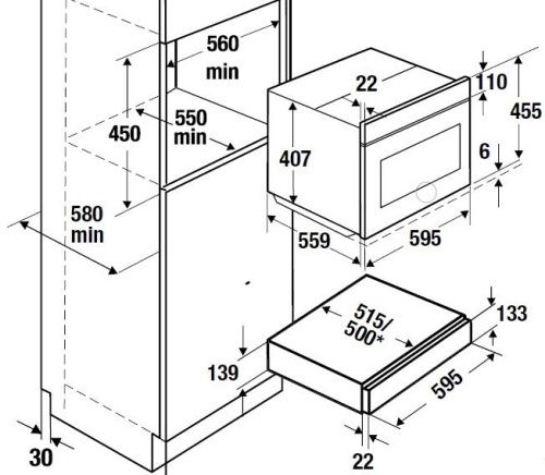 Выдвижной ящик Kuppersbusch CSZ 6800.0 GPH - фото 2