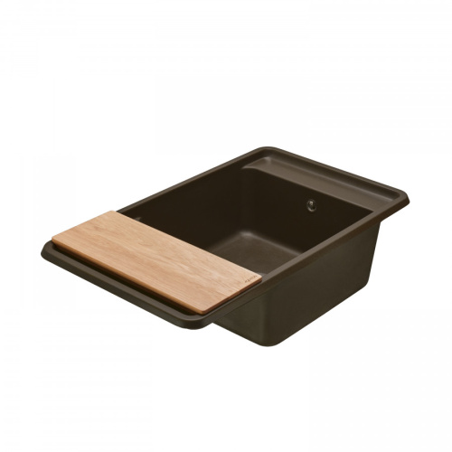 Кухонная мойка Aquaton Беллис 1A724832BS280 87х51 цвет коричневый - фото 5